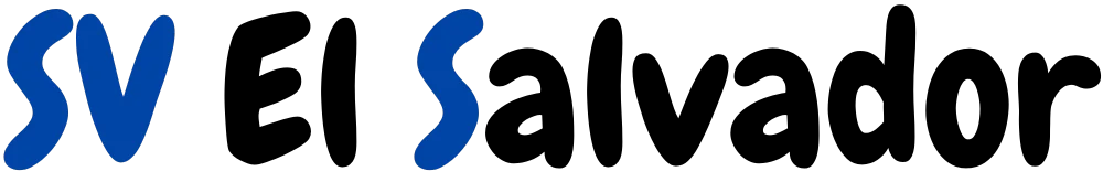 Logo SV El Salvador transparente